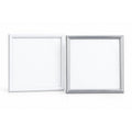 DÖRR New York 30x30cm square photo frames in white and steel, studio photo