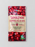 7th Heaven Superfood Pomegranate Peel-Off Mask 10ml sachet – studio photo