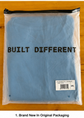 Built Different Ocean Blue Crew-Neck T-Shirt – 2XL