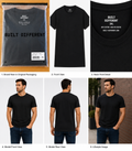 Built Different Black Crew-Neck T-Shirt – 3XL