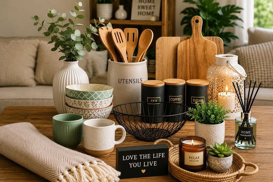 Kitchenware, home accessories and everyday household pieces
