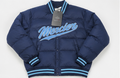 Mercier Varsity Puffer Jacket – Navy – Small