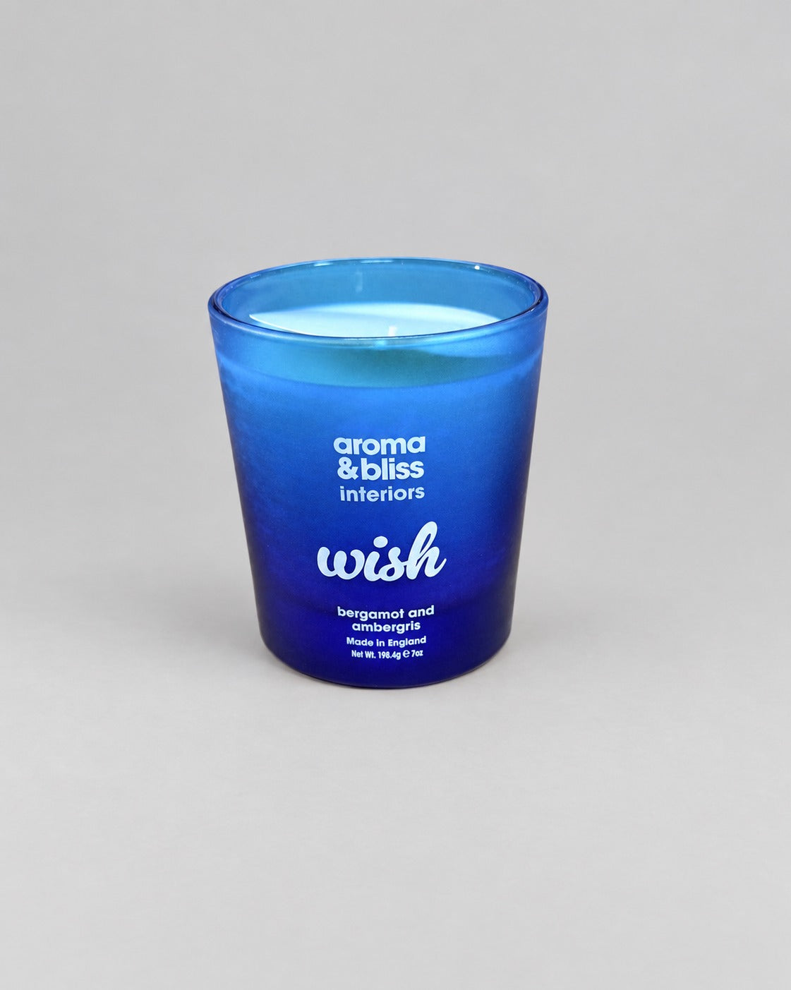 Pecksniff's Aroma & Bliss Wish candle 198g – studio photo
