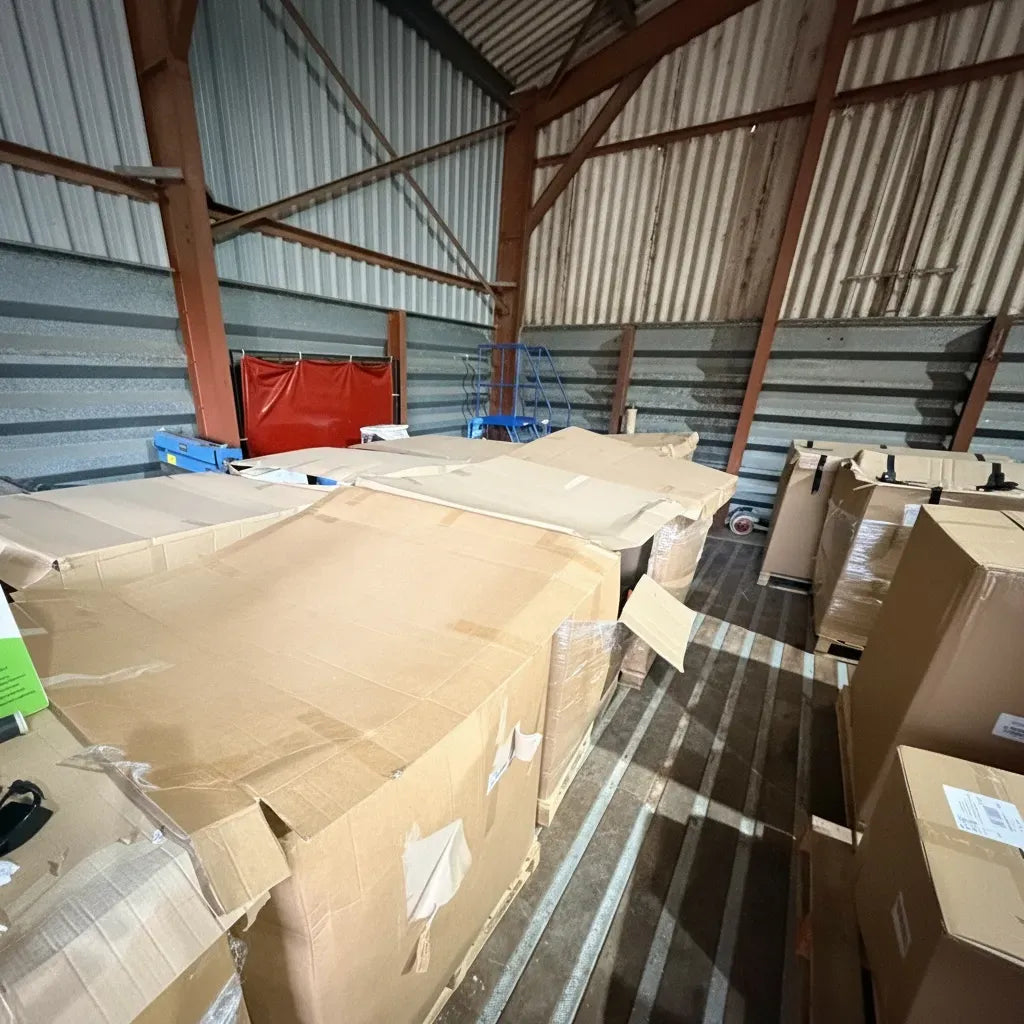 B&Q Customer Returns Pallet – Mixed Lighting, Power Tools, Homeware & Garden (up to 100 items)