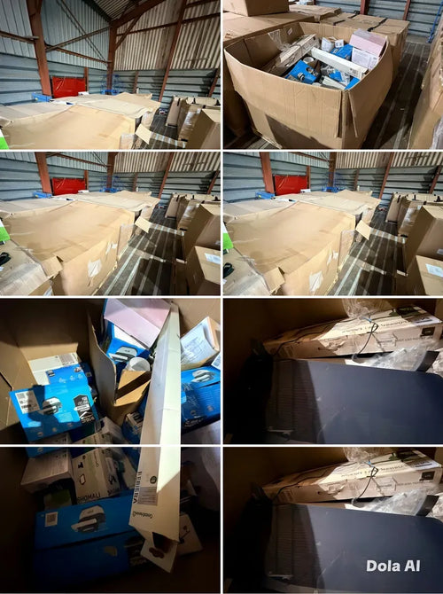 B&Q Customer Returns Pallet – Mixed Lighting, Power Tools, Homeware & Garden (up to 100 items)